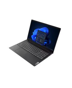 Лаптоп, Lenovo V15 G4 Intel Core i3-1315U (up to 4.5GHz, 10MB) 8GB DDR4 3200MHz, 512GB SSD, 15.6" FHD (1920x1080) IPS AG, Intel UHD Graphics, WLAN, BT, HD 720p Cam, 2 cell, Black, DOS, 3Y CCI