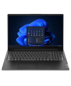 Лаптоп, Lenovo V15 G4 AMD Ryzen 5 7520U (up to 4.3GHz, 4MB), 16GB LPDDR5 5500MHz, 512GB SSD, 15.6" FHD (1920x1080) TN AG, AMD Radeon 610M Graphics, WLAN, BT, HD 720p Cam, 2 cell, Black, DOS, 3Y CCI