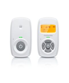 Motorola AM24 DECT бебефон Бяла