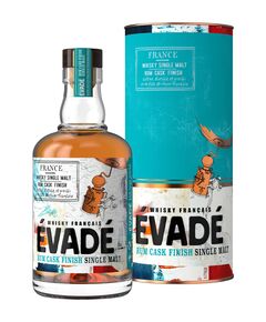 Френско уиски EVADE'Single Malt Rum finish0.7 43%