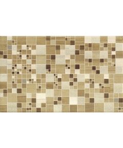 Декор 25x40см Cersanit mosa cream inserto geo squares