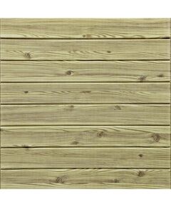 Топлоизолационно самозалепващо пано Wood Grain Line mix color 77x60x0.6см Дъб