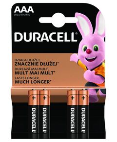 Батерии Duracell Basic MN2400 AAA 4бр. блистер