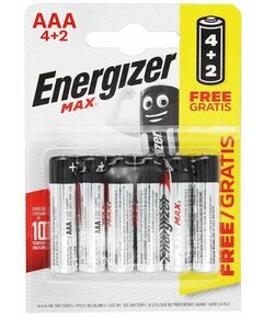 Батерии Energizer Max LR03 AAA 4+2бр. блистер