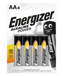 Батерии Energizer Alkaline Power LR6 AA 4бр. блистер