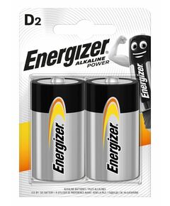 Батерии Energizer Alkaline Power LR20 D 2бр. блистер