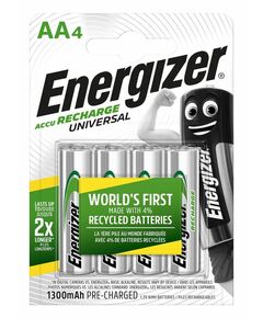 Батерии Energizer  Universal HR6 AA 1300mAh 4бр. блистер