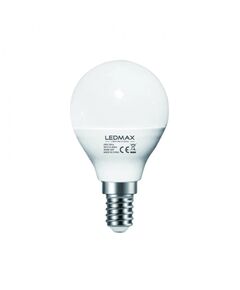 LED Крушка 5W G45 230V/50HZ /Е14/80Lm/W 3000K RA80 IP20 CE/EMC