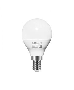 LED крушка 7W G45 230V/50HZ /Е14/80Lm/W 3000K RA80 IP20 CE/EMC