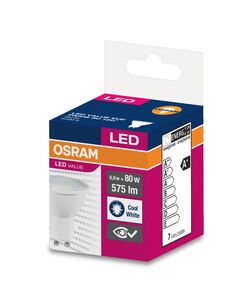 LED крушка OSRAM PAR16 6,9W, 120°, 575lm, 230V, 4000K, GU10