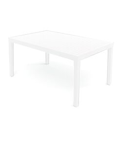 Градинска правоъгълна маса Ipae-Progarden Palau PVC 150 x 90 x 72см, White, PAL016BI