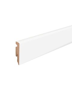 Перваз FU062L1 MDF 15x58mm бял FOFA015, 240 cm