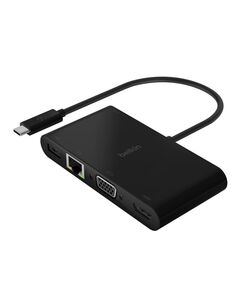 Belkin AVC004BTBK докинг станция USB 3.2 Gen 1 (3.1 Gen 1) Type-C Черен