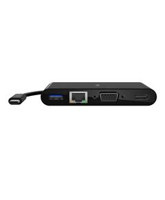 Belkin AVC005BTBK докинг станция Жичен USB 3.2 Gen 1 (3.1 Gen 1) Type-C Черен