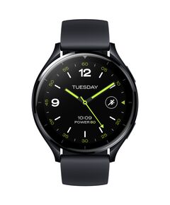 Xiaomi Watch 2 3,63 см (1.43") AMOLED 46 мм Цифров 466 x 466 пиксела Тъчскрийн Черен Wi-Fi GPS (сателитен)