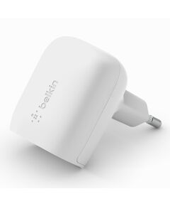 Belkin BoostCharge Смартфон, Таблет Бяла Променлив ток (AC) Бързо зареждане На закрито