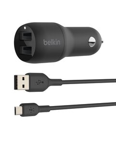 Belkin BOOST↑CHARGE Смартфон Черен Запалка Автоматичен