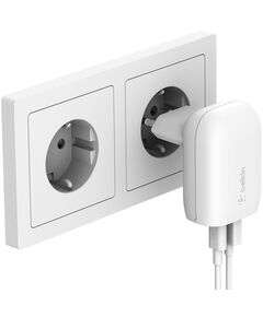 Belkin WCB004VFWH зарядно за мобилни устройства Смартфон, Таблет Бяла USB На закрито