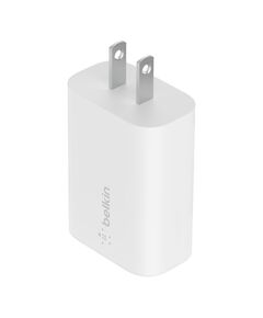 Belkin WCA004VF1MWH-B6 зарядно за мобилни устройства Мобилен телефон Бяла USB Бързо зареждане На закрито