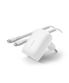 Belkin WCA005vf1MWH-B5 Ноутбук, Смартфон, Таблет Бяла Променлив ток (AC) Бързо зареждане На закрито