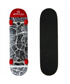 Скейтборд SPARTAN Utop Board Skull City, 78х20см