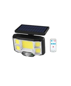 Соларен LED прожектор със сензор за движение - 2168B - COB - 257385