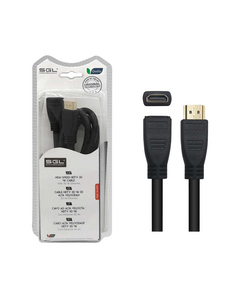 HDMI кабел - мъжки/женски - 1592C - 1,5 м - 095264