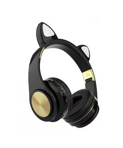 Безжични слушалки - Cat Headphones - T25 - 540252 - Черни