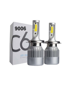 Комплект от 2 броя LED крушки- C6 - 9006 - 238877