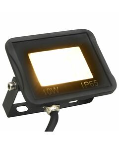 LED прожектор, 10 W, топло бяло