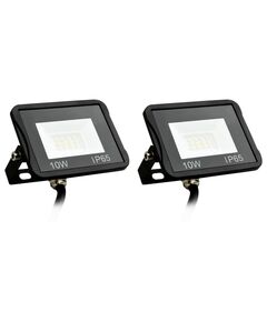 LED прожектори, 2 бр, 10 W, студено бяло