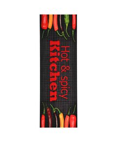 Кухненско килимче, перимо, надпис Hot&Spicy, 60x180 см