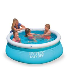 Надуваем басейн INTEX Easy Set, 183 х 51 см.