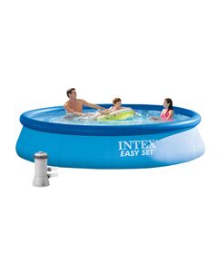 Надуваем басейн INTEX Easy Set, 366 х 76 см. с филтърна помпа