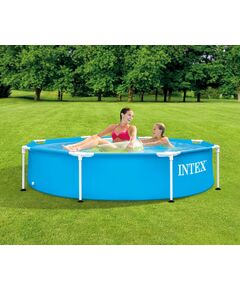 Сглобяем басейн INTEX с рамка, 244 х 51см