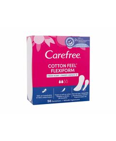 Carefree Cotton Feel Flexiform Fresh Scent PantyLiner