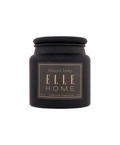 Elle Home Wood & Tonka  Scented Candle