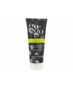 Kallos Cosmetics Gogo 2 in 1 Energizing Hair And Body Wash Shower Gel