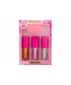 Makeup Revolution London Kiss & Go Lip Oil Set