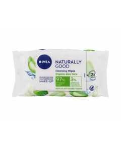 Nivea Naturally Good Organic Aloe Vera Cleansing Wipes