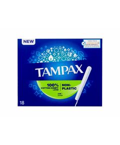 Tampax Non-Plastic Super Tampon