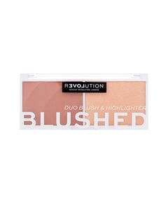 Revolution Relove Colour Play Blushed Duo Blush & Highlighter Contouring Palette, Капацитет: 5,8 g, Пол: Women, Shade: Kindness