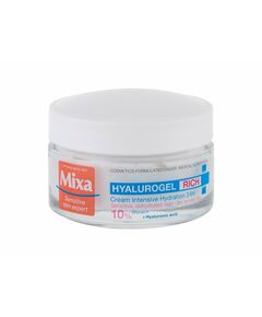 Mixa Hyalurogel Rich Day Cream, Капацитет: 50 ml, Пол: Women