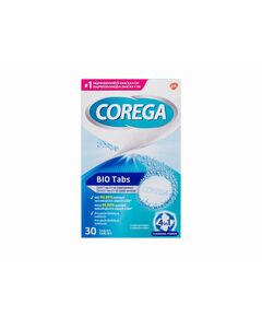 Corega Tabs Bio Cleaning Tablets and Solutions, Капацитет: 30 pc, Пол: Unisex