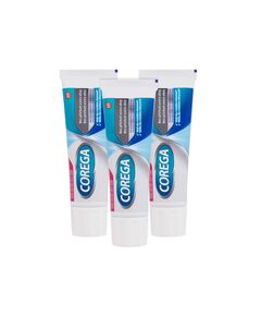 Corega Flavourless Extra Strong Fixative Cream, Капацитет: 3x40 g, Пол: Unisex