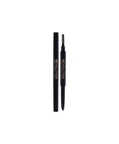 Makeup Revolution London Duo Brow Definer  Eyebrow Pencil, Капацитет: 0,15 g, Пол: Women, Shade: Medium Brown