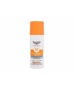 Eucerin Sun Oil Control Tinted Dry Touch Sun Gel-Cream Face Sun Care, Капацитет: 50 ml, Пол: Unisex, Shade: Medium