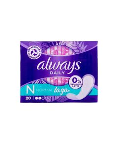 Always Daily Normal PantyLiner, Капацитет: 20 pc, Пол: Women