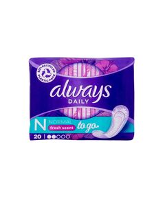 Always Daily Fresh Normal Fresh Scent PantyLiner, Капацитет: 20 pc, Пол: Women