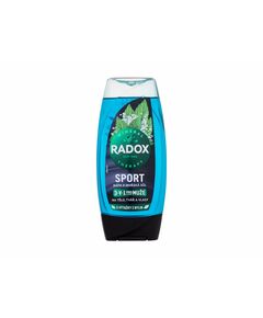 Radox Sport Mint And Sea Salt 3-in-1 Shower Gel